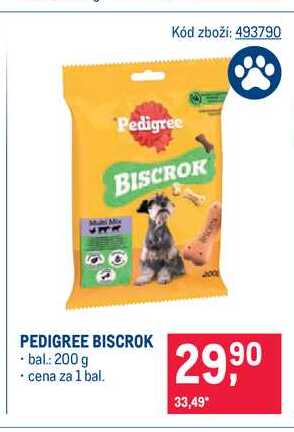 PEDIGREE BISCROK 200 g 
