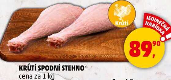 KRŮTÍ SPODNÍ STEHNO, 1 kg
