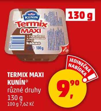 TERMIX MAXI KUNÍN různé druhy, 130 g 