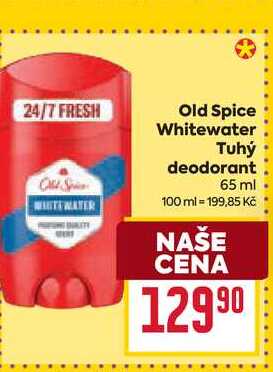 Old Spice Whitewater Tuhý deodorant 65 ml