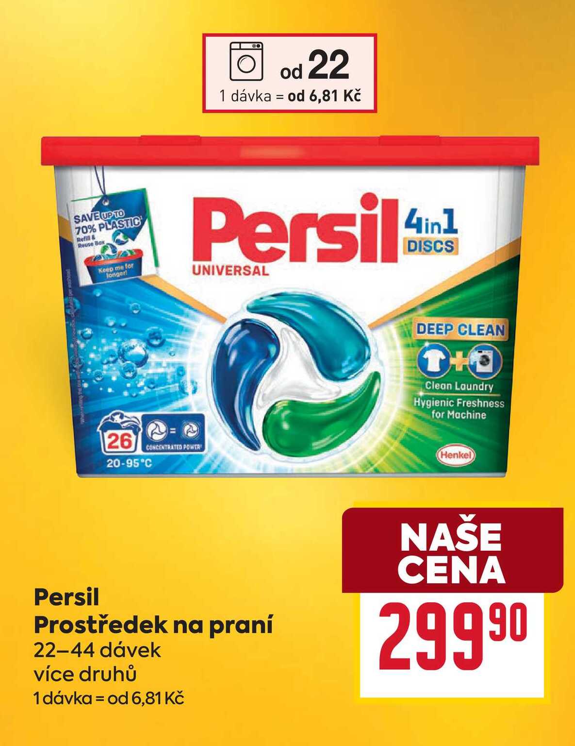 Persil Prostředek na praní 22-44 dávek 