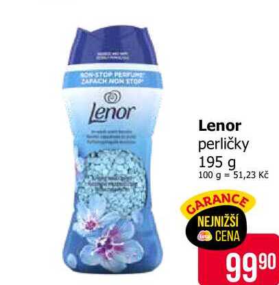 Lenor perličky 195 g 