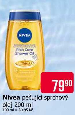 Nivea pečující sprchový olej 200 ml 1
