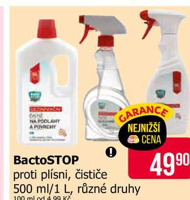 BactoSTOP proti plísni, 500 ml