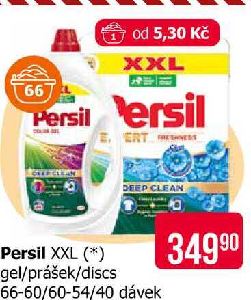 Persil gel/prášek/discs 66-60/60-54/40 dávek