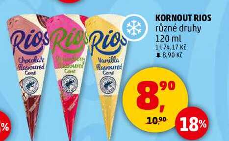 KORNOUT RIOS různé druhy, 120 ml  