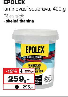 EPOLEX laminovací souprava, 400 g 