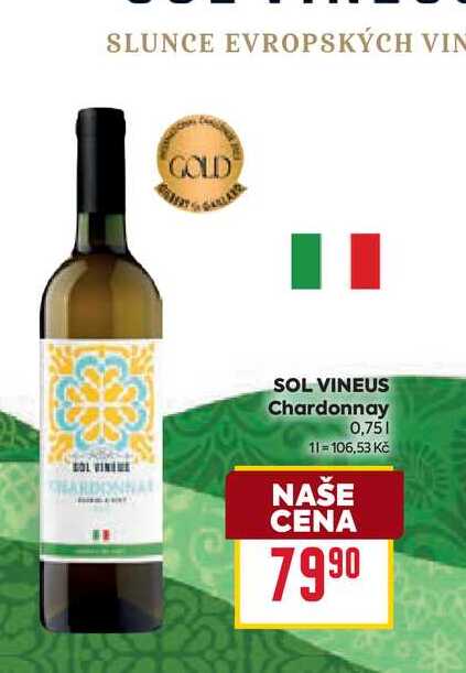 SOL VINEUS Chardonnay 0,75l