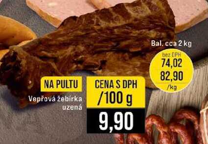 Vepřová Žebírka uzená 100 g 