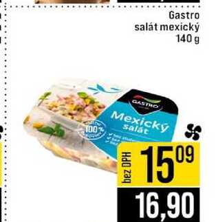 Gastro salát mexický 140 g 