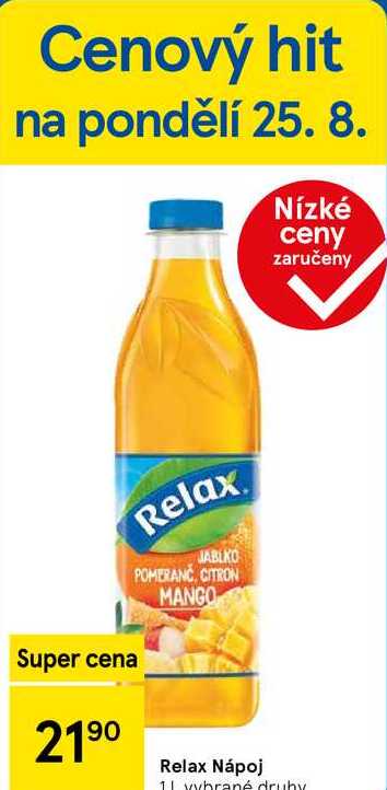 Relax Nápoj, 1 l 