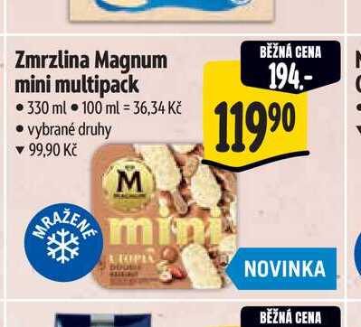 Zmrzlina Magnum mini multipack 330 ml   