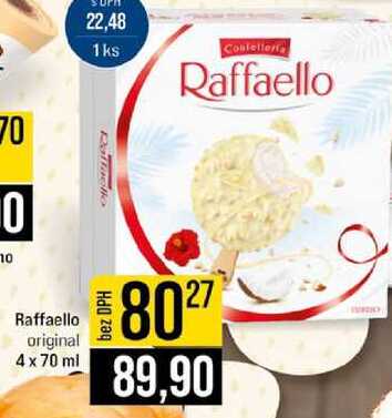 Raffaello original 4 x 70 ml 