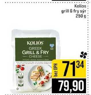 Kolios grill & fry sýr 250 g