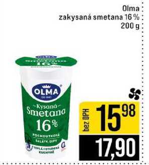 Olma zakysaná smetana 16% 200 g 