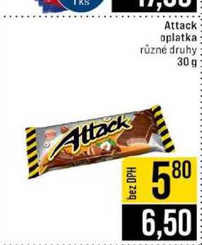 Attack oplatka různé druhy 30 g 