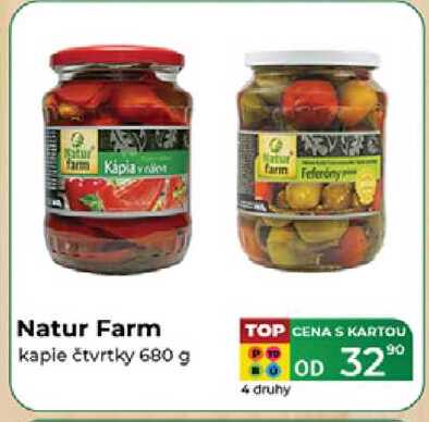 Natur Farm kaple čtvrtky 680 g 