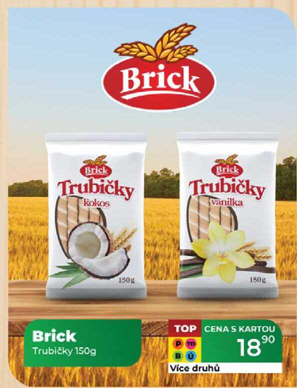 Brick Trubičky 150g 