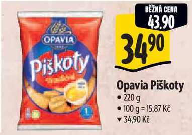Opavia Piškoty, 220 g
