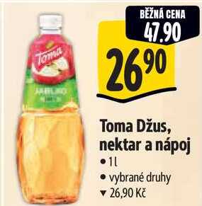 Toma Džus, nektar a nápoj, 1 l