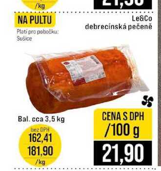 Le&Co debrecínská pečeně 100g