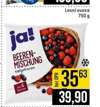 Lesní ovoce 750 g