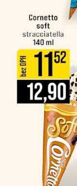 Cornetto soft stracciatella 140 ml 