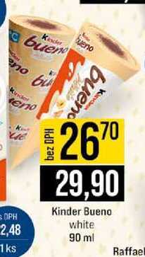 Kinder Bueno white 90 ml 