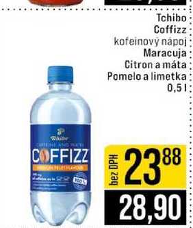 Tchibo Coffizz kofeinový nápoj Maracuja Citron a máta; Pomelo a limetka 0,5l