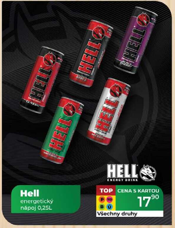 Hell energetický nápoj 0,25L 