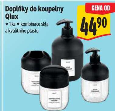 Doplňky do koupelny Qlux 