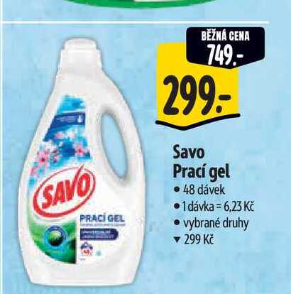  Savo Prací gel 48 dávek  