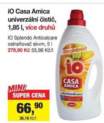 iO Casa Amica univerzální čistič, 1,85 l