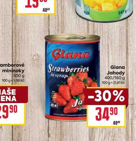 Giana Jahody 400/160 g 