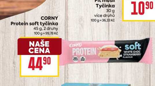 CORNY Protein soft tyčinka 45 g