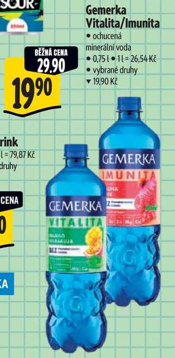 Gemerka Vitalita/Imunita, 0,75 l