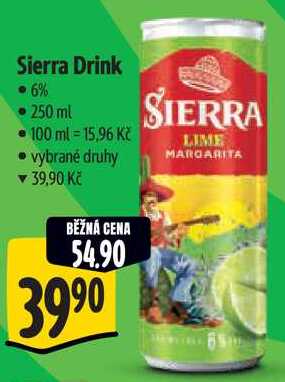 Sierra Drink, 250 ml 