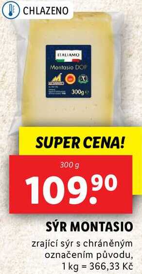 SÝR MONTASIO, 300 g