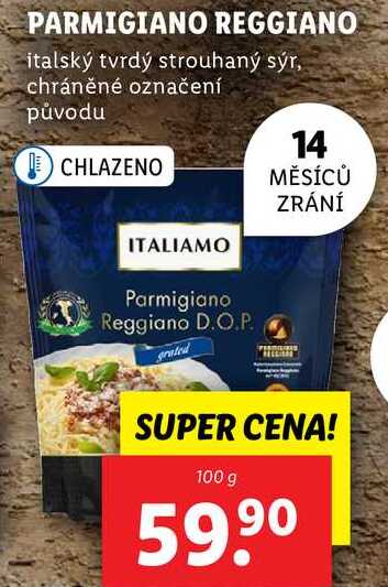 PARMIGIANO REGGIANO, 100 g