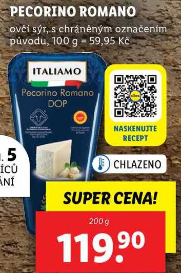 PECORINO ROMANO, 200 g