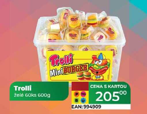 Trolli želė 60ks 