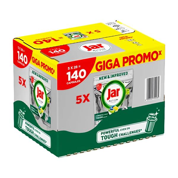 Jar Kapsle na nádobí Platinum Yellow 5x28ks