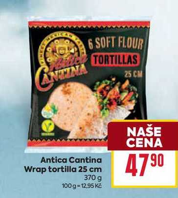 Antica Cantina Wrap tortilla 25 cm 370 g