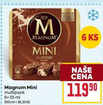 Magnum Mini multipack 6x 55 ml 