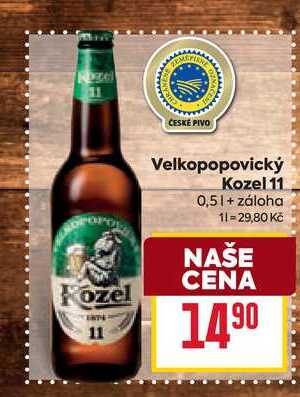 Velkopopovický Kozel 11 0,5l