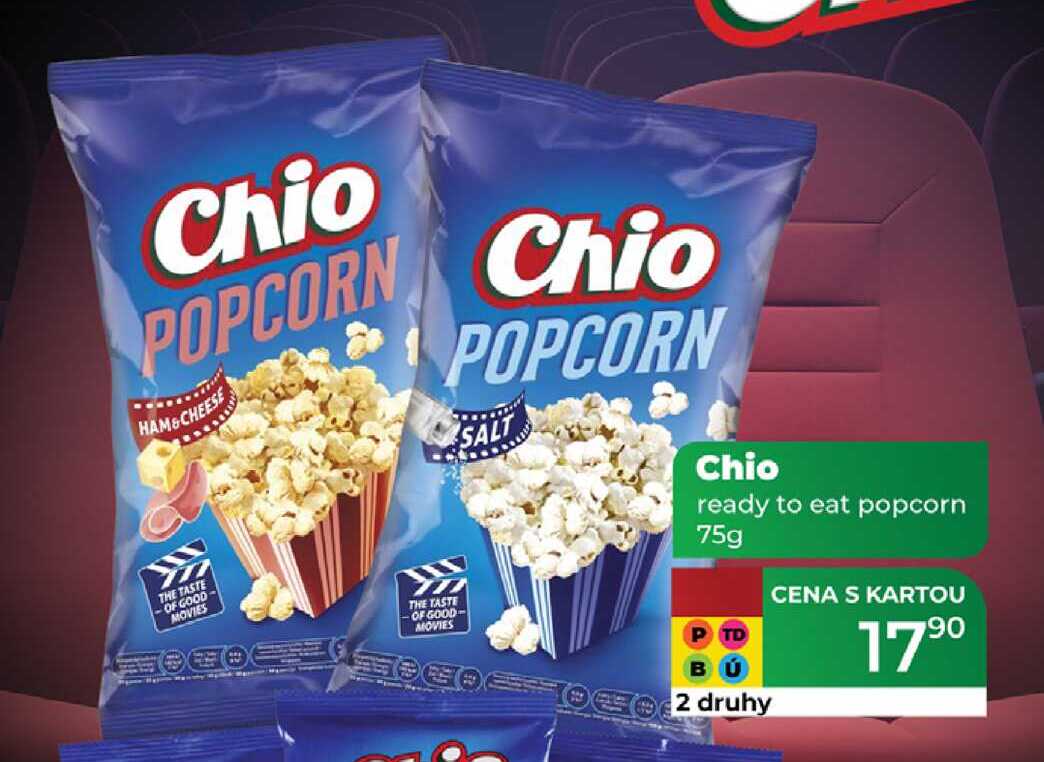 Chio ready to eat popcorn 75 g