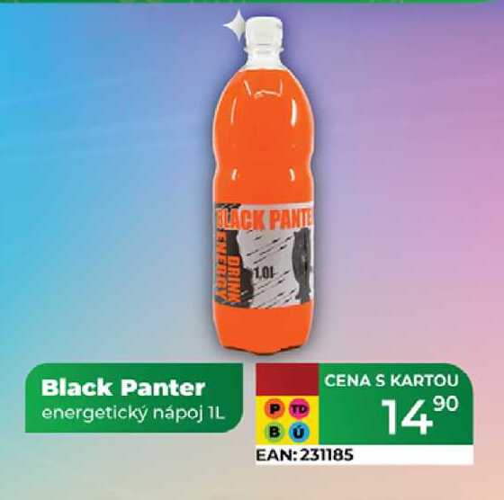 Black Panter energetický nápoj IL 