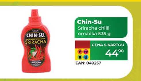 Chin-Su Sriracha chilli omáčka 535 g 