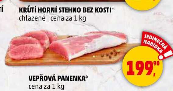 KRŮTÍ HORNÍ STEHNO BEZ KOSTI chlazené, 1 kg
