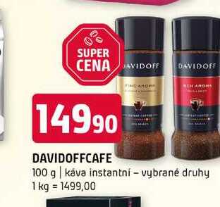 Davidoffcafe 100 g káva instantní vybrané druhy 